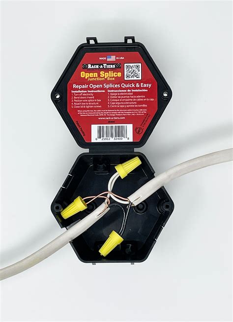 can i make an electrical splice without a juntion box|splice kit approved for walls.